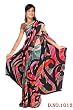 Gauri Georgette Printed Casual Saree Sari Bellydance fabric