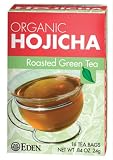 Review Eden  / Eden Roasted Green Tea, Hojicha, Tea Bags, 16-Count Boxes (Pack of 12)