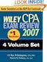 Wiley CPA Exam Review 2007 4-volume Set