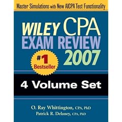 Wiley CPA Exam Review 2007 (Wiley Cpa Examination Review (4 Vol Set))