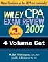 Wiley CPA Exam Review 2007 4-volume Set (Wiley Cpa Examination Review (4 Vol Set))