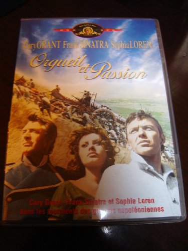 The Pride and the Passion (1957) / Region 2 PAL DVD / European Edition / Audio: English, French, German, Italian, Spanish / Subtitle: English, French, German, Italian, Spanish, Dutch, Swedish, Finish, Greek, Romanian / Starring: Cary Grant, Frank Sinatra Director: Stanley Kramer (1957) Starring: Cary Grant, Frank Sinatra Director: Stanley Kramer