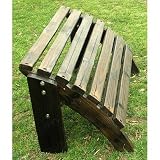 12 High Standard Ottoman (Wide) (Burnt Brown) (12H x 24W x 12.25D)