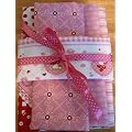 Tante Ema - Stoffpaket Sweets rosa, 5 Stoffe � ca. 20x67 cm