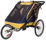 Baby Jogger Switchback Hybrid Jogging Stroller/Bicycle Trailer - Navy/Yellow