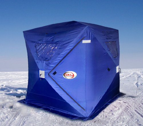 New XL Ice Fishing House Shelter Ice Shanty 5L 4 Person Ice House