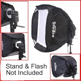 RPS Studio 15 inch Soft Box Kit for Shoe Mount Flash, Without Stand