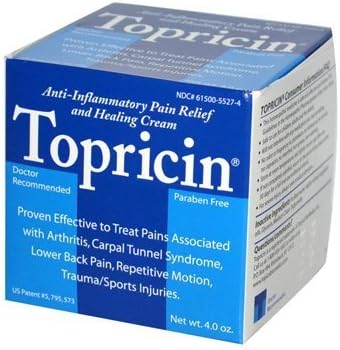 Topricin - Jar, 4 oz ( Multi-Pack) by Topical Biomedics Inc