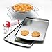 Bake King 3 Piece Baking Set with Bonus 9 Piece Cake Decorating Set and Cooling Rack