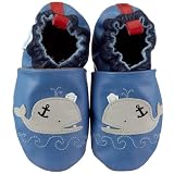 Robeez Infant/Toddler Tattoo Whale Soft Sole