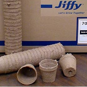 Buy 10 Jiffy Pots - 4 Round - Inexpensive, Reliable, Easy by Hirts%3A Seed Starting now!