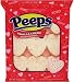 Marshmallow Peeps Vanilla Creme Hearts 9ct.