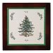 Spode Christmas Tree Wood Tile Trivet