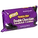 Mi-Del Gluten-Free Double Chocolate Sandwich Cookies, 8-Ounce Bag (Pack of 12)