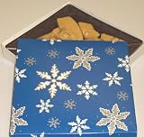 Gourmet Food : Scott's Cakes 1 lb. Macadamia Nut Brittle in a Snowflake Box