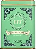 Harney and Sons Peppermint, Caffeine-Free Herbal 20 Sachets per Tin (1.4 Oz)