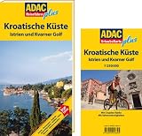 ADAC Reisef&uuml;hrer plus Kroatische K&uuml;ste Istrien: Mit extra Karte zum Herausnehmen: Hotels, Restaurants, Str&auml;nde, Aussichtspunkte, Antikes, Parks, Museen, Uferpromenaden - Darja Peitz Hlebec