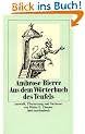 Aus dem W�rterbuch des Teufels (insel taschenbuch)
