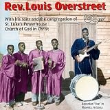Rev. Louis Overstreet With His Sons And The Congregation Of St. Luke's Powerhouse Church Of God In Christ