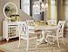 American Drew Camden Round Casual Dining Table in Antique White