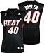 Udonis Haslem Jersey: adidas Black Replica #40 Miami Heat Jersey - XX-Large