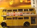 55th Anniversary Matchbox Routemaster Double Decker Bus Bronze Old style wheels scale 1/64 2008