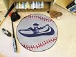 San Diego Toreros 29" Round Baseball Floor Mat (Rug)
