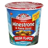Dr. McDougall's Right Foods Vegan Minestrone & Pasta Soup, 2.3-Ounce Cups (Pack of 6)