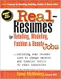 Real-Resumes for Retailing, Modeling, Fashion and Beauty Industry Jobs: Including Real Resumes Used to Change Careers and Transfer Skills to Other Industries (Real-Resumes Series)