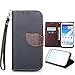 Note 2,Galaxy Note 2,Note 2 CasesGalaxy Note 2 Cases,Samsung Galaxy Note 2 Flip Cover,Kaseberry 0001 New Fashion Beautiful ID Card PU leathe Case and Wallet Design for Samsung Galaxy Note 2 II,Black