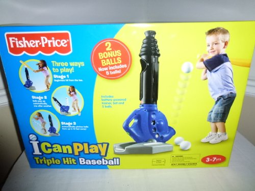 Fisher Price Triple Hit Baseball BONUS SET