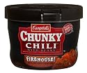 Campbell Chunky Firehouse Hot & Spicy Chili, 15.25-Ounce Microwavable Containers (Pack of 8)