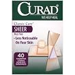 Curad Classic Care Bandages Sheer 40 Assorted Sizes