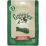 GREENIES Dental Chews Regular Treats for Dogs - Value Pack 12 oz. 12 Count