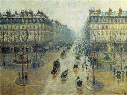 International Publishing 5901N32012- Artstones "PISSARRO AVENUE DE L'OPERA A PARIS"  1500 Teile Puzzle