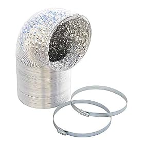 Buy 6 Aluminum Flex Duct and Worm Drive Clamps, Gyo2351 now!