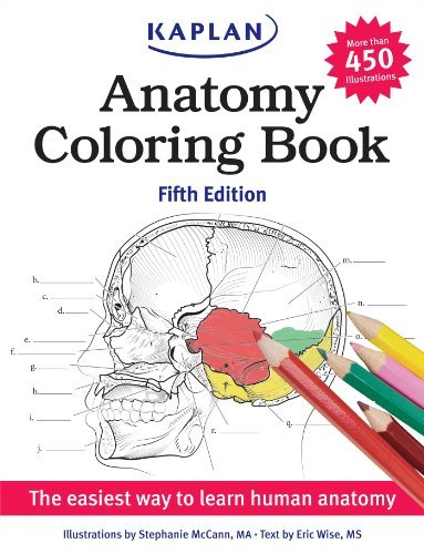 By Stephanie McCann Anatomy Coloring Book (Kaplan Anatomy Coloring Book) (5th Edition, Fifth Edition, Fifth E) [Paperback]