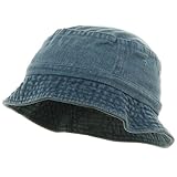 Youth Pigment Dyed Bucket Hat-Denim W19S17C