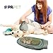 PR Pet 2 in 1 Dog and Cat Grooming Brush Glove to Easily Wash and Groom Long Hair Breads