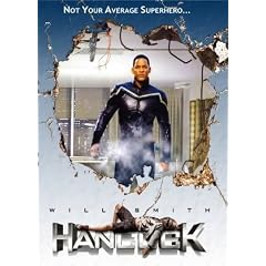 HANCOCK - WILL SMITH - US TEASER MOVIE FILM WALL POSTER - 30CM X 43CM