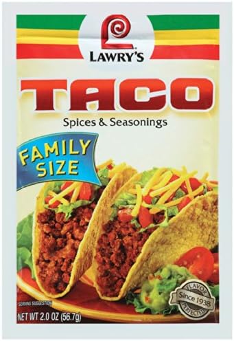 Dry Lawry's Spices &amp; Seasonings 2 OZ (Pack of 24)