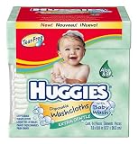 Huggies Disposable Washcloths Extra Gentle with Baby Wash (14 Cloths) Tear Free