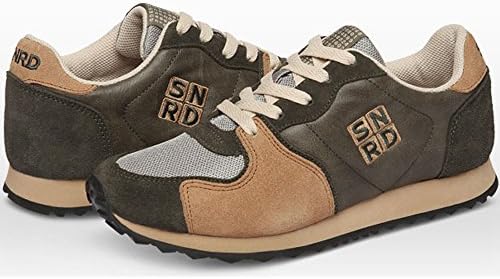 New SNRD Casual Athletic Lace Sports Fashion Sneakers Womens Shoes Brown (7.5)