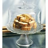 VICTORIA DOMED CAKE PLATE - VICTORIA COLLECTION CAKE PLATE WITH DOME