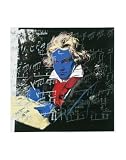 Beethoven, c.1987 (blue face) Art Poster Print by Andy Warhol, 11x14