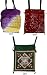 Hanging Handbags Beaded and Embroidered Accessory, 3 Pieces Set (gmbg003)