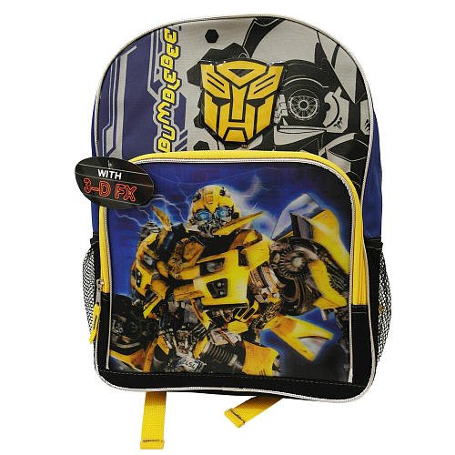  Transformers Bumblebee 3-D Large Backpack