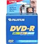 Fujifilm Media 25302444 DVD-R Camcorder 1.4GB 30 Minutes 4X Jewel HT - 5 Pack