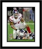 Osi Umenyiora New York Giants - Super Bowl XLII Sacking Brady - Framed 8x10 Photograph