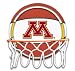 Minnesota Gophers Neon Basketball Hoop Light
